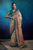 LAVANTEFASHIONFLORALPRINTEDSAREE_1 - LaVante Fashion
