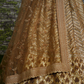 Golden Brown Traditional Wear Bridal Lehenga