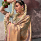 Elegant Handwoven Pure Silk Saree with Zari Design