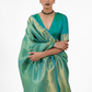 Handloom Woven Kanjivaram Silk Saree with Rich Traditional Design