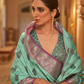 Zari Butta Tussar Silk Saree with Handwoven Elegance