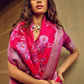 Royal Grandeur Draped in Luxurious Banarasi Satin Silk Elegance