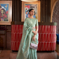 Elegant Tussar Silk Saree with Zari Woven Detailing