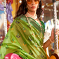 Designer Party Wear Handloom Kaitra Silk Saree with Elegant Weaving