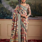 Handloom Tussar Silk with Digital Print - LaVante Fashion