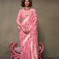 Beautiful Designer Jamdani Handwoven Cotton Saree for Festive We