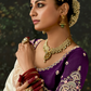 Woven Art Silk Wedding Saree with Rich Traditional Detailing