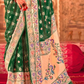 Soft Polyester Viscose Silk Saree with Print Bandhani & Paithani Design - LaVante Fashion