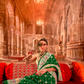 Soft Polyester Viscose Silk Saree with Print Bandhani & Paithani Design - LaVante Fashion