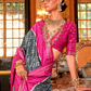 Pure Viscose Silk Saree with Silk Blend Designer Print