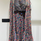 Navy Blue Georgette Readymade Sharara Suit