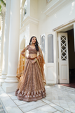 LAVANTEFASHIONITECOTTONTHREADWORKANDSEQUENCEWORKEMBROIDERYINLEHENGAANDSAMEWORKINDUPATTAANDBLOUSEWITHREADYMADEFANCYLACE_10 - LaVante Fashion
