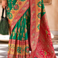 Graceful Silk Saree with Timeless Printed Art Design