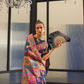 Kashmiri Modal Pashmina Silk Saree with Traditional Elegance