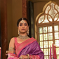 Graceful Kanjeevaram Silk Blend Saree with Motif Work