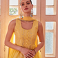 Lehenga Choli de seda de diseñador en color azul turquesa, lista para usar, con brillo y detalles de espejo
