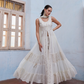 Elegant White Georgette Readymade Salwar Suit