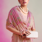 Luxury Georgette Saree Featuring Burnout Detailing