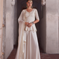 Off White Embroidered Georgette Sharara Suit Elegant Design