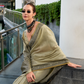 Linen Tissue Silk Saree with Elegant Sheen - LaVante Fashion