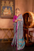 Gold Printed Patola Style Saree in Premium Sigma Silk