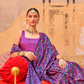 Mercerized Sigma Silk Saree with Classic Design and Aqua Finish - LaVante Fashion