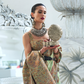 Heavy Modal Saree with Kashmiri Handloom Weaving Elegance