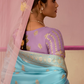 Banarasi Dola Silk Saree with Brocade Blouse Elegance