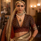 Velvet Brown &  Beige Silk Lehenga With Fine Detailing - LaVante Fashion