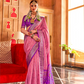 Regal Peshwai Paithani Silk Saree with Traditional Zari Weave