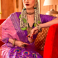 Regal Peshwai Paithani Silk Saree with Traditional Zari Weave