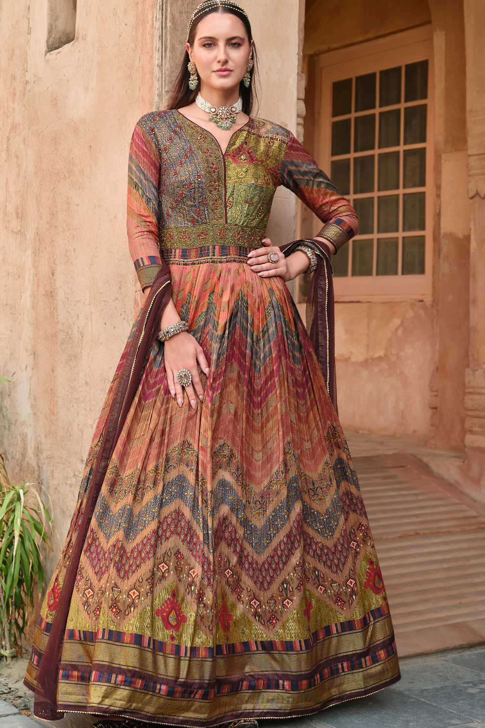 Lehenga Choli de seda de diseñador en color azul turquesa, lista para usar, con brillo y detalles de espejo