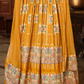 Lehenga Choli de seda de diseñador en color azul turquesa, lista para usar, con brillo y detalles de espejo