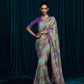 Elora Elegance Soft Brasso Silk Saree with Sequin Embroidery Sparkle