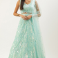 Bridal Soft Net Lehenga Choli with Elegant Sequins Embroidery