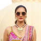 Rose Quartz Sparkle Lehenga Choli with Shimmering - LaVante Fashion