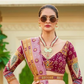 Maroon Majesty Lehenga Choli with Traditional Patola Lehenga - LaVante Fashion
