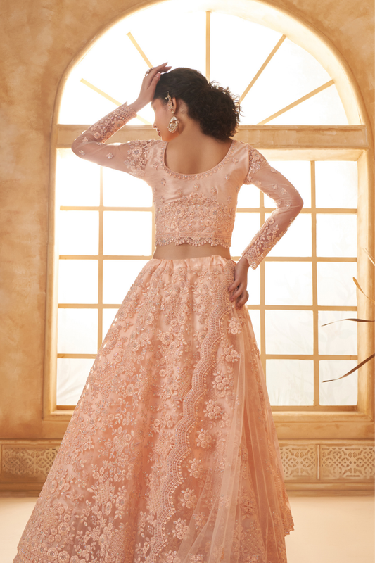 Cord Embellished Designer Lehenga Choli For Weddings & Parties
