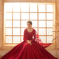 Gorgeous Red Net Lehenga Choli With Intricate Embroidery