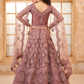 Soft Net Onion Pink Lehenga With Sparkling Diamond Work