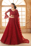 LAVANTEFASHIONNETEMBROIDEREDLEHENGACHOLI_93 - LaVante Fashion