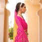 Elegant Silk Saree Featuring Classic Patola Print Work
