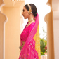 Elegant Silk Saree Featuring Classic Patola Print Work