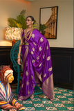LAVANTEFASHIONNYLONPURESATINWEAVINGSILKSAREE_1 - LaVante Fashion