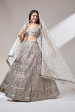 LAVANTEFASHIONNetMirror_SequinseembroiderySemi-StitchedLehengacholi_Dupatta_9 - LaVante Fashion
