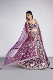 LAVANTEFASHIONNetSequinsandthreadembroiderySemi-StitchedLehengacholi_Dupatta_12 - LaVante Fashion