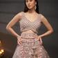 Heavy Zarkan Embroidery Semi-Stitched Lehenga Choli with Dupatta