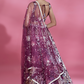 Multi-Sequins Work Net Lehenga for Party Wear