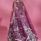 Multi-Sequins Work Net Lehenga for Party Wear