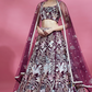 Multi-Sequins Work Net Lehenga for Party Wear